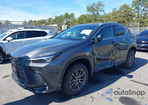 2025 Lexus Nx 350 Premium from USA, damaged, VIN 2T2GGCEZ8SC085127